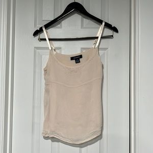 The Limited | Vintage / Y2K Blush Tank Top with Adjustable Straps - Women's S